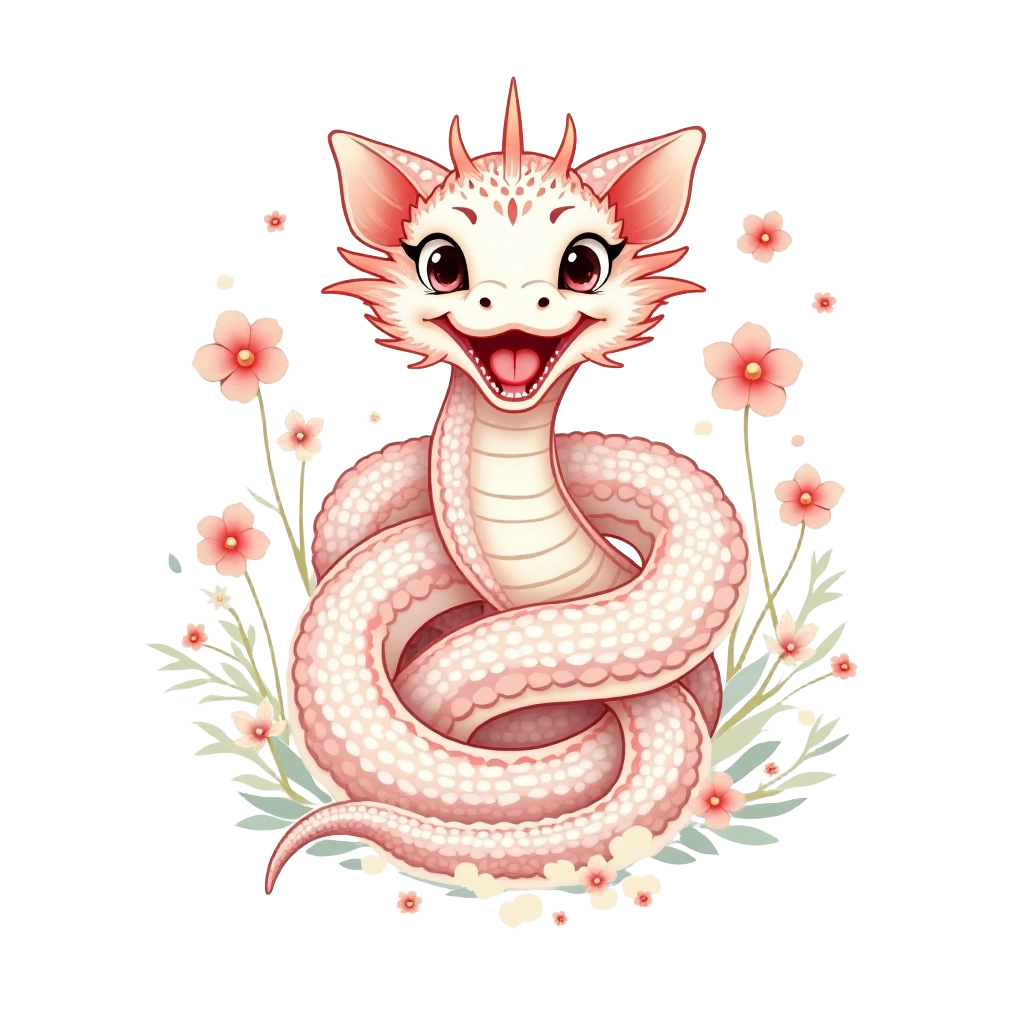 Floral Serpent